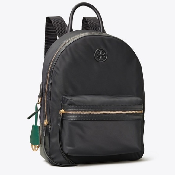 nylon zip backpack